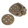 360 Rotation Holster Platform Adapter Receiver Mounts Quick Connect Drop Leg Holster/Mid-Ride Universal Belt Loop (Khaki) view 2