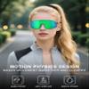 BangLong Polarized Cycling Glasses Sports Sunglasses, UV400 Protection, Men Women Running Fishing Driving Baseball Glasses (Green) view 4