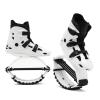 CYHTYM Kangaroo Jump Shoes Black and White 4T Spring Bouncing Shoes, Adult Fitness Moon Boots, Detachable Lining(X-Large) view 2