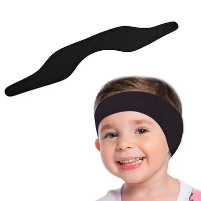 KUYYFDS Earplugs, 2Pcs Swimming Headband, Soft Swimming Earmuffs for Kids and Adults Cute Swimmer Headband Earband Waterproof Ear Protector M, L