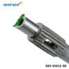 683-45611 Propeller Shaft for Yamaha Outboard Motor Powertec 9.9HP 15HP 2 Stroke 683-45611-00 Parsun F15-06070001 view 3