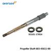 683-45611 Propeller Shaft for Yamaha Outboard Motor Powertec 9.9HP 15HP 2 Stroke 683-45611-00 Parsun F15-06070001 view 4