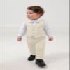 Boarnseorl Baby Boys Pants Sets, Infant Long Sleeve Shirt + Pants + Bow Tie + Vest,Toddler Gentleman Outfits,9-12M view 4