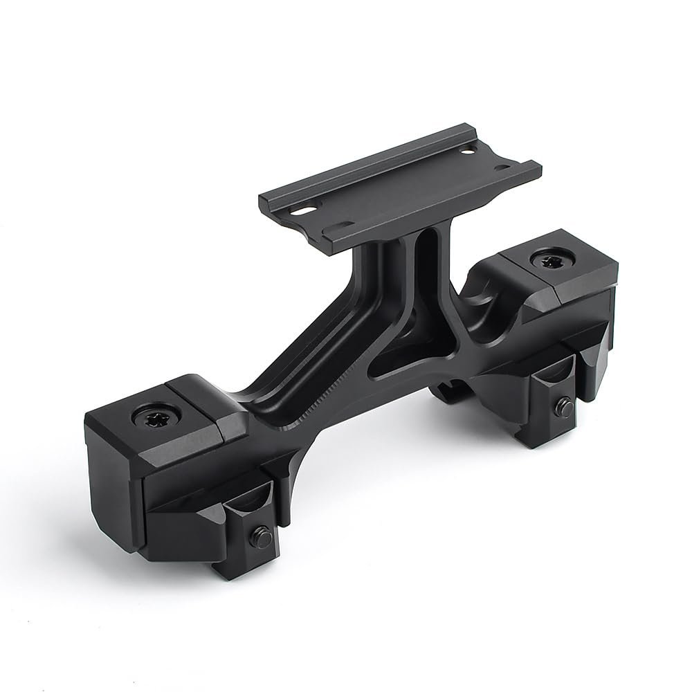GLECTICAL Red Dot Sight Riser Mount Modular Pattern Elevated Optic Mount for T1 T2 H1 H2 M5,Picatinny Platform Expansion for MP5 CQB,3/6/8/11 Slots
