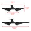 GLECTICAL Red Dot Sight Riser Mount Modular Pattern Elevated Optic Mount for T1 T2 H1 H2 M5,Picatinny Platform Expansion for MP5 CQB,3/6/8/11 Slots view 3