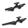 GLECTICAL Red Dot Sight Riser Mount Modular Pattern Elevated Optic Mount for T1 T2 H1 H2 M5,Picatinny Platform Expansion for MP5 CQB,3/6/8/11 Slots view 4