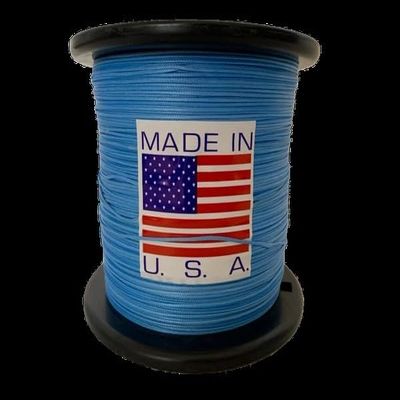JB Line One Hollow Spliceable Braided Fishing Line 80LB (Blue, 150 Yards)