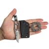 SENCUT TEXO Small Fixed Blade Knife, Neck Knife, 1.97" 9Cr18MoV Blade with Kydex Sheath & Chain, EDC Knife with Lanyard for Outdoor Camping Hiking, Designed by Ostap Hel view 1