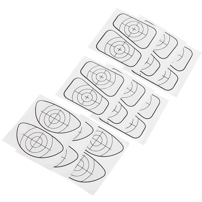 9PCS Golf Club Face Impact Tape, Golf Driver Impact Tape Labels Improve Swing Accuracy Golfers Practice Learning Golf Training Aids for Swing Practice