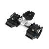 Aimsniper Universal PVS-14 PVS-18 RQE Dual Arms Helmet Night Vision Goggles NVG MountBinocular Bridge Folding Arm Mount BracketLightweight Dual Tube Mounting SystemCNC Aluminum
