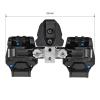 Aimsniper Universal PVS-14 PVS-18 RQE Dual Arms Helmet Night Vision Goggles NVG MountBinocular Bridge Folding Arm Mount BracketLightweight Dual Tube Mounting SystemCNC Aluminum view 3