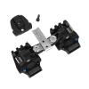 Aimsniper Universal PVS-14 PVS-18 RQE Dual Arms Helmet Night Vision Goggles NVG MountBinocular Bridge Folding Arm Mount BracketLightweight Dual Tube Mounting SystemCNC Aluminum view 4