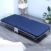 AoForce Folding Bed with Mattress for Adults 5-Position Folding Chaise Lounge Chair for Indoor Outdoor Travel Made of Iron Bracket Heavy Duty Supports 397 Lbs(188 * 85 * 28cm) view 1