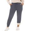 GAYHAY Fleece Lined Sweatpants Women- Winter Warm Sherpa Lined Athletic Joggers Pants with Pockets Dark Grey view 1