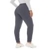 GAYHAY Fleece Lined Sweatpants Women- Winter Warm Sherpa Lined Athletic Joggers Pants with Pockets Dark Grey view 2