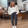 GAYHAY Fleece Lined Sweatpants Women- Winter Warm Sherpa Lined Athletic Joggers Pants with Pockets Dark Grey view 3