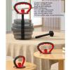 FLEXMAN Adjustable Kettlebell Handle, Multifunctional Kettlebell Weights Kettlebell for Improve Strength, Endurance Coordination Confidence Burn Fat Build Muscle view 3