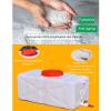 Water Storage Containers Water Carrier Plastic Water Tank with Tap Emergency Water Container 50L/80L/110L/200L Water Bucket Jug for Hiking Camping Driking Outdoors Indoors(Size:80L) view 4