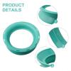 Hand Line Fishing Reel,Hand Reel for Fishing, No Backlash, Random Color, PP Material,Color Randoms(19cm) view 3