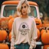 K&E FASHION Halloween Sweatshirt for Women Sanderson Witch Museum Sanderson Sisters Pullover Tops Funny Hocus Pocus Graphic Halloween Shirts for Women view 3