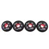SAGGION Roller Skate Wheels 4 Pieces Inline Roller Hockey Fitness Skate Replacement Wheel 84a 72mm / 76mm / 80mm(Black 80mm) view 1