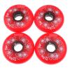 SAGGION Roller Skate Wheels 4 Pieces Inline Roller Hockey Fitness Skate Replacement Wheel 84a 72mm / 76mm / 80mm(Black 80mm) view 3