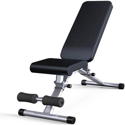 Adjustable Sit Up Bench Foldable Fitness Training Weight Bench Body Workout, Backrest/Seat,Multifunctional Dumbbell Bench