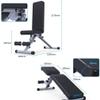 Adjustable Sit Up Bench Foldable Fitness Training Weight Bench Body Workout, Backrest/Seat,Multifunctional Dumbbell Bench view 2