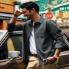 PJ PAUL JONES Men's Casual Button up Shirt Long Sleeve Fashion Texture Button Down Shirt Dark Grey view 4