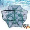 Seivble The Magic Foldable Fishing Crab Crayfish Trap, 2024 Upgrade Cast Nets for Fishing Kit, Medium, Green view 1