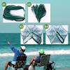 Seivble The Magic Foldable Fishing Crab Crayfish Trap, 2024 Upgrade Cast Nets for Fishing Kit, Medium, Green view 4