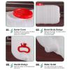 Plastic Water Container with Tap, Water Storage Carrier Portable Outdoor Water Tank Heavy Duty Water Bucket for Camping, Fishing, Hiking, Self-Driving Tour(Size:80L) view 4