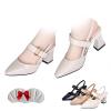 Orthopedic Sandals with Heels,Orthopedic High Heels for Women, Dressy Leather High Heels Orthopedic Shoes (Beige,37/6.5) view 1