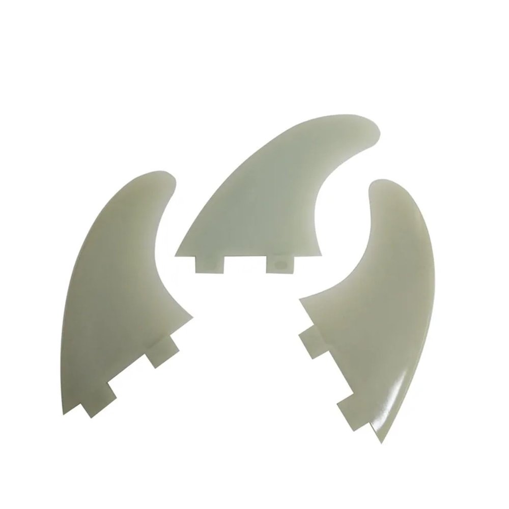 DNRJEWTA G5 Surf Fins FCS Fins M Tri Fins Plastic Surfboard Fin for Shortboard Thruster Nylon 3 Fins Set Quilla Surf(G5 3pcs-02)