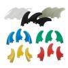 DNRJEWTA G5 Surf Fins FCS Fins M Tri Fins Plastic Surfboard Fin for Shortboard Thruster Nylon 3 Fins Set Quilla Surf(G5 3pcs-02) view 2