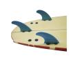 DNRJEWTA G5 Surf Fins FCS Fins M Tri Fins Plastic Surfboard Fin for Shortboard Thruster Nylon 3 Fins Set Quilla Surf(G5 3pcs-02) view 4
