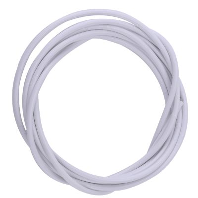 Bike Brake Cable Shifter Cable, Universal Standard Cycle Brake Cable 300cm Spiral Steel Wires Professional Cycle Brake Line for Mountain Road Bikes (White)
