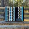 HORSE HUB STORE 42 Inch Western Show Pleasure Brown& Black Pure Woolen Base New Zealand Saddle Pad for Horses Riding Equipment and Accessories (New Zealand Show Pad-22) view 1