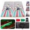 Tailgating Gmall LED Cornhole Board Set 4FTx2FT Solid Wood Regulation Size Cornhole Set with LED Lights Includes 8 Cornhole Bags for Adults (Eagle, 4'x2') view 1