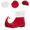 Colaxi Elf Shoes Adorable Booties Red Christmas Elf Shoes for Dress up Festive, 44 view 3
