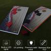 Tailgating Gmall LED Cornhole Board Set 4FTx2FT Solid Wood Regulation Size Cornhole Set with LED Lights Includes 8 Cornhole Bags for Adults (USA Flag, 4'x2') view 2