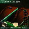 Tailgating Gmall LED Cornhole Board Set 4FTx2FT Solid Wood Regulation Size Cornhole Set with LED Lights Includes 8 Cornhole Bags for Adults (USA Flag, 4'x2') view 3