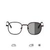 WFGGEH Photo-grey glasses Myopia glasses Men's and women's Fashionable glasses (Brown, -1.5, Diopters) view 2
