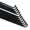 FTCYM Spokes Stainless Steel 12Pcs 14G 260-296mm Bicycles Wheel Radius Knitting Needle Electric Bike Copper Nipple Riding Bike Spoke Parts Spokes Cap(296MM) view 1
