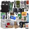 Sirius Survival Bug Out Bag - Premium Bugout Backpack Pre-Packed Survival Kit - Ultimate 72 Hour Backpack Survival Kit - Comprehensive Survival Items - Go Bag Emergency (Black) view 1