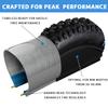 Tires for Mountain Bike by Terrene - Chunk Tough 29x2.6 Inch, 60 TPI Lightweight, Tubeless, All-Season Capable Mountain Bike Tires for Aggressive Trail Riding - Bike Accessories with TekShield Casing view 3