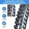 Tires for Mountain Bike by Terrene - Chunk Tough 29x2.6 Inch, 60 TPI Lightweight, Tubeless, All-Season Capable Mountain Bike Tires for Aggressive Trail Riding - Bike Accessories with TekShield Casing view 4