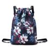 QUROXO Drawstring Foldable Large Capacity Dry-Wet Separation Travel Sports Backpack,Waterproof Travel Drawstring Gym Sack (I) view 1