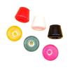 1 Pair PU Roller Skate Toe Stoppers With 5/16" (8mm) Bolts & Screw Driver, High Elastic And Wear-resistant PU Brake Head,82A Roller Quad Skate Toe Stops, Double-Row Roller Skating Brake Jam Plugsroll view 2