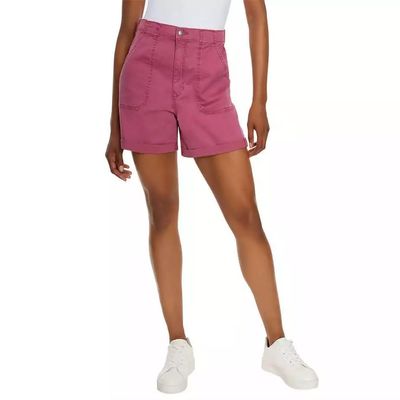 Gloria Vanderbilt Utility Short Woman - Shorts for Women Trendy (Pink, XS), X-Small
